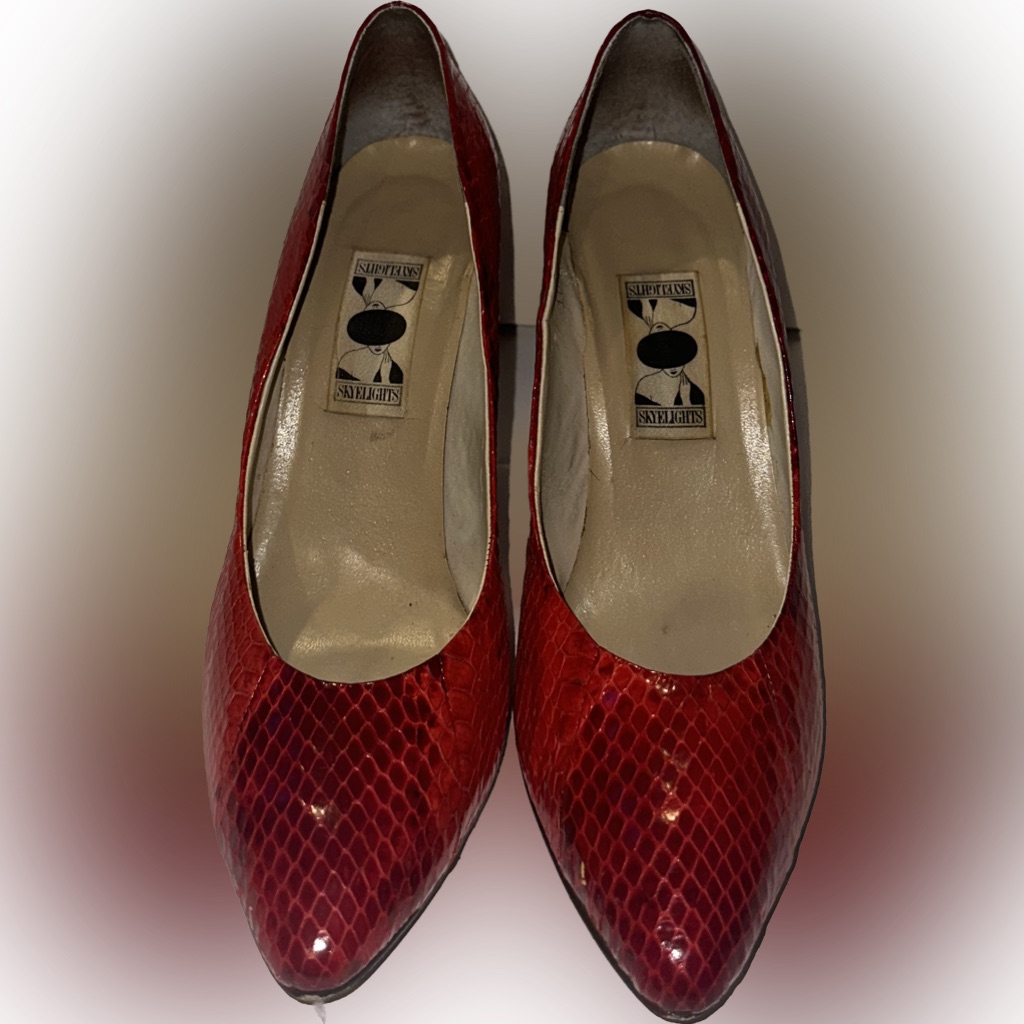 Vintage Python Pumps.